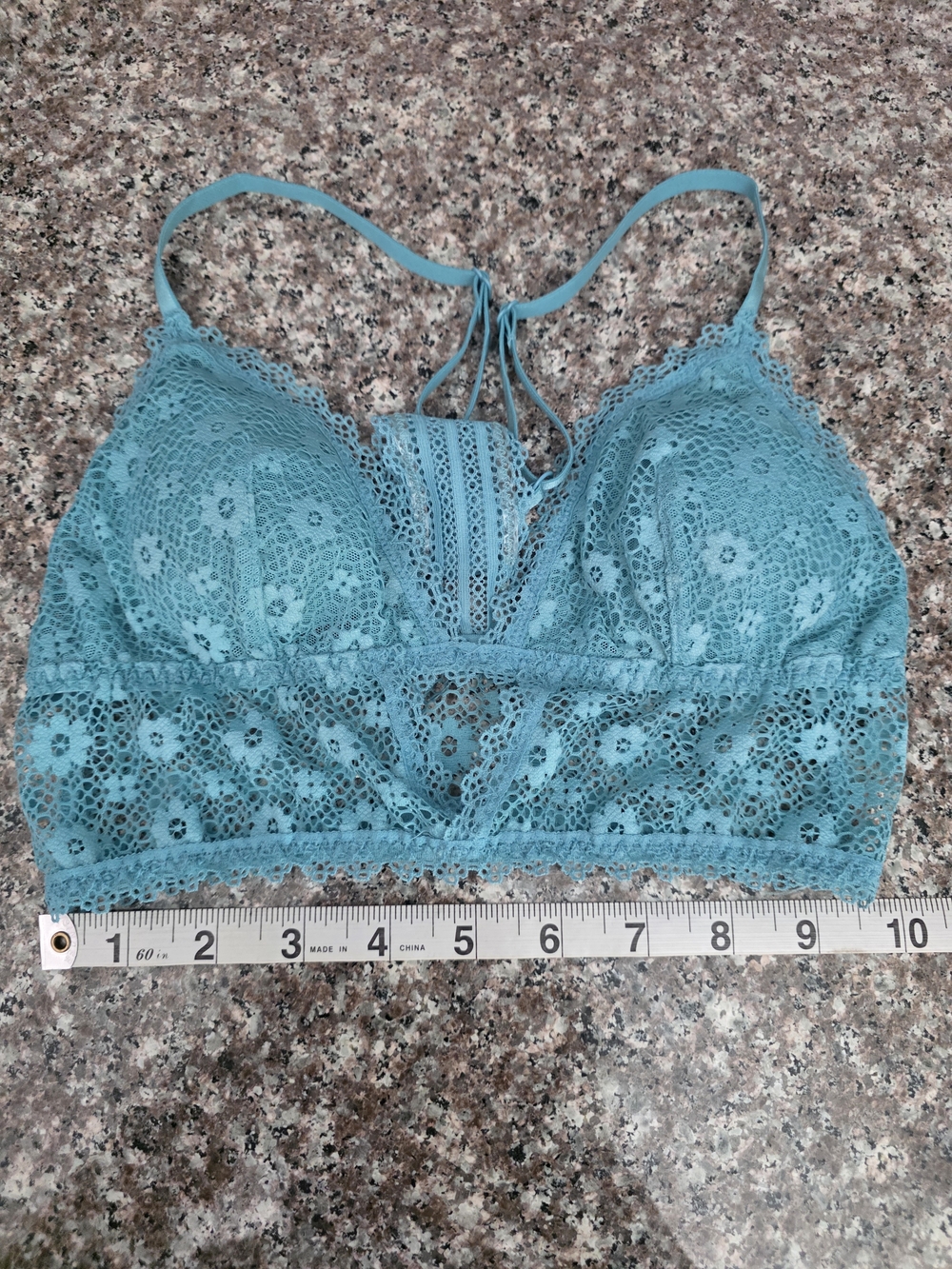 Victoria's Secret Teal Lace Bralette